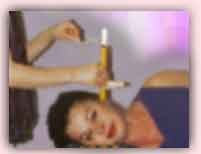 Hopi Ear Candle Treatments at Manchester Therapy Centre UK. Qualified Hopi Ear Candle Therapists.